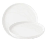 Lėkštė stačiu kraštu Tide White 21 cm