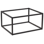 Stovelis padėklui GN 1/2 Risers juodas