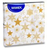 Servetėlės trisluoksnės KALĖDINĖS 33x33 cm 20 vnt