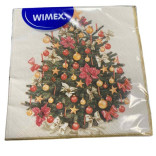 Servetėlės trisluoksnės KALĖDINĖS1 33x33 cm 20 vnt