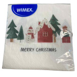 Servetėlės trisluoksnės KALĖDINĖS6 33x33 cm 20 vnt