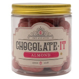 Migdolai karamelizuoti baltame šokolade 150 g