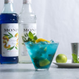 Monin CURACAO BLUE sirupas, 0,25 l