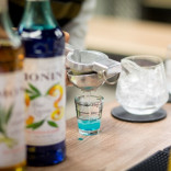 Monin CURACAO BLUE sirupas, 0,25 l