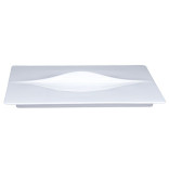 Lėkštė dviejų zonų kvadratinė Feelings 30 cm