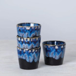 Puodelis be rankenos GRESPRESSO Black 90 ml