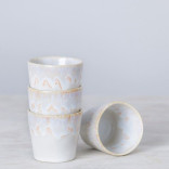 Puodelis be rankenos GRESPRESSO White 90 ml