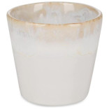 Puodelis be rankenos GRESPRESSO Natural White 90 ml