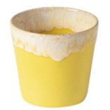 Puodelis be rankenos GRESPRESSO Yellow 210 ml