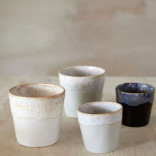 Puodelis be rankenos GRESPRESSO Grey 210 ml