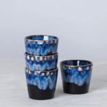 Puodelis be rankenos GRESPRESSO Black 210 ml