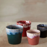 Puodelis be rankenos GRESPRESSO Hunter Green 210 ml