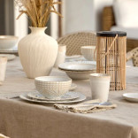 Puodelis be rankenos GRESPRESSO White 380 ml