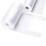 Maišeliai su rankena rulone 24/5x45 cm ( 500 vnt. )