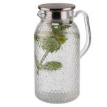 Ąsotis plastikinis su metaliniu dangteliu 1.8 L