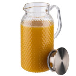 Ąsotis plastikinis su metaliniu dangteliu 1.8 L