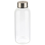 Butelis stiklinis su dangteliu EVERFILL 0.4 l