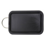 Pjaustymo lenta plastikinė, juoda, su rankena 26.5x16 cm