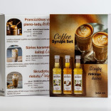 Sirupų rinkinys kavai MONIN 3x50 ml