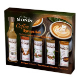 Sirupų rinkinys MONIN kavai, 50 ml x5