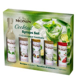 Sirupų rinkinys MONIN kokteiliams, 50 ml x5