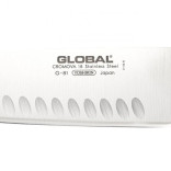 Peilis daržovėms smulkinti su rievėmis GLOBAL G-81 18 cm