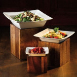 Stovas medinis Alchemy CUBE 15x15x15 cm