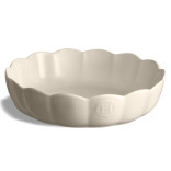 Forma apvali, kreminės spalvos 27 cm