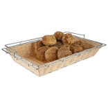 Krepšys pintas dirbtinis su metaliniu krašteliu GN 1/1