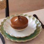 Lėkštė MARRAKESH Sable Blanc 19 cm