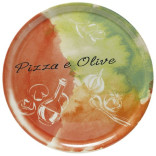 Lėkštės picai Tomato and Olives ( 6 vnt. ) 33 cm