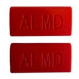 Žymekliai plastikiniai ALMOND pieno ąsotėliui ( 2 vnt. )