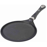 Keptuvė blynams indukcinė su plastikine rankena AMT 28/1 cm