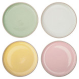 Lėkštės Mix 19 cm ( 4 vnt. )