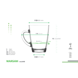 Puodelis WARSAW VEGA 400 ml