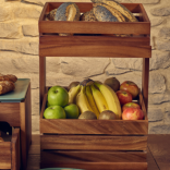 Stovas medinis, dviejų dalių GN 1/2