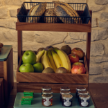 Krepšys metalinis, juodas GN 1/2