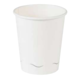 Puodelis popierinis baltas 230 ml (50 vnt.)