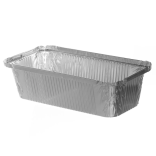 Indeliai folijiniai 887 ml 217x112x54 mm be dangčio (100 vnt.)