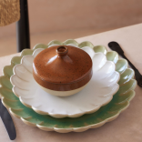 Lėkštė MARRAKESH Sable Blanc 22 cm