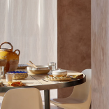 Dubenėlis su dangteliu MARRAKESH Sable Blanc 15 cm