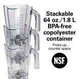 Plaktuvas HB FURY (pl.1,8L)