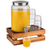 Dispenseris stiklinis APS 3,8 L