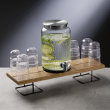 Indas su kraneliu stiklinis APS 3,8 L