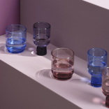 Stiklinė rožinė KOLON 380 ml