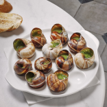 Lėkštė sraigėms (12) 19,5 cm