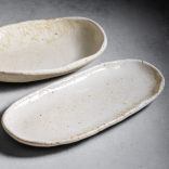 Lėkštė ovali VITA BEIGE 33x15 cm