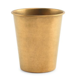 Puodelis metalinis ANTIQUE GOLD 300 ml