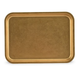 Padėklas metalinis ANTIQUE GOLD 25x18,5 cm