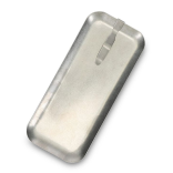 Padėkliukas metalinis pinigams su prispaudėju ANTIQUE SILVER